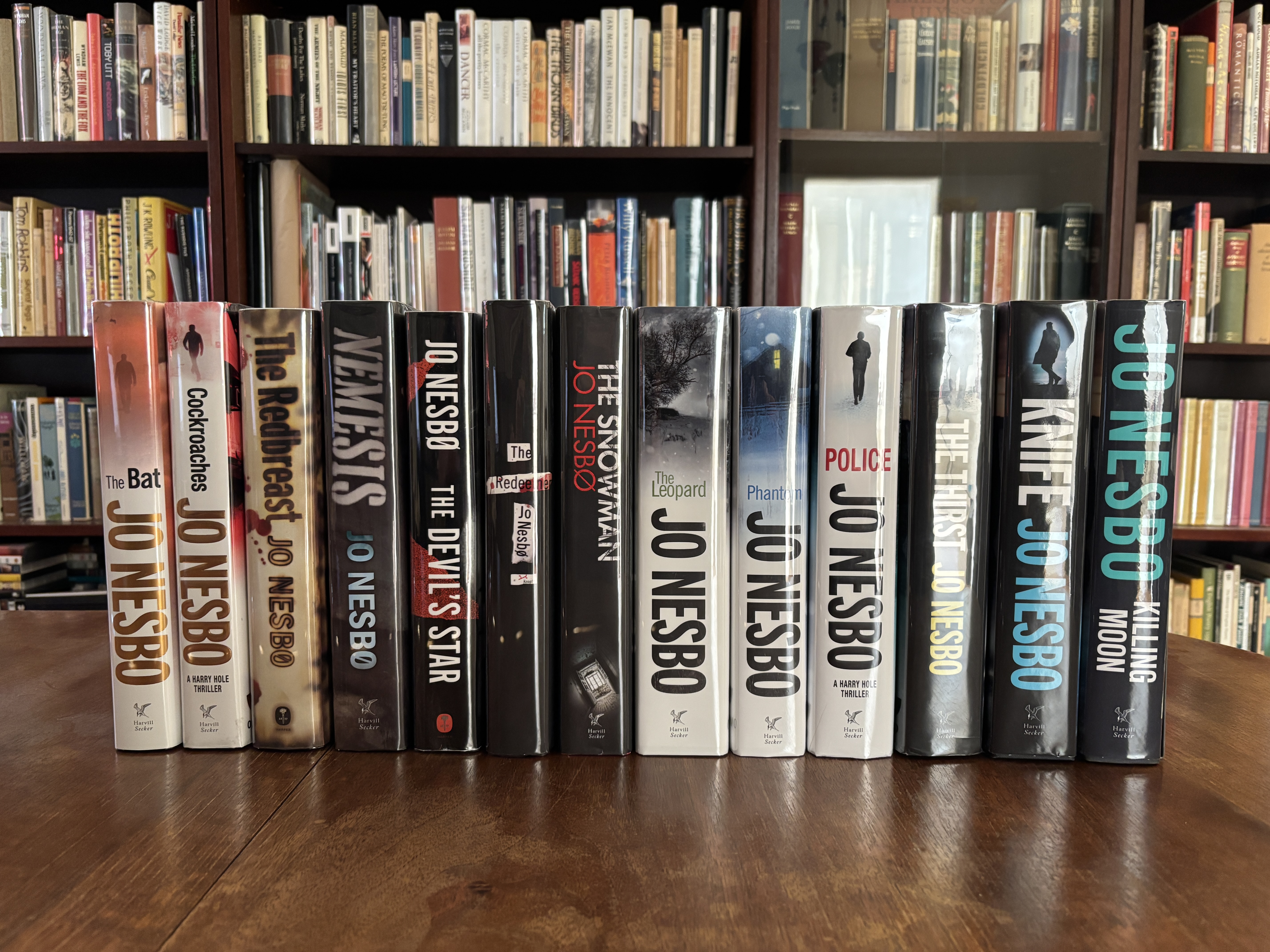 Harry Hole Books in Publication Order